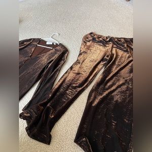 90’s metallic co-ord set